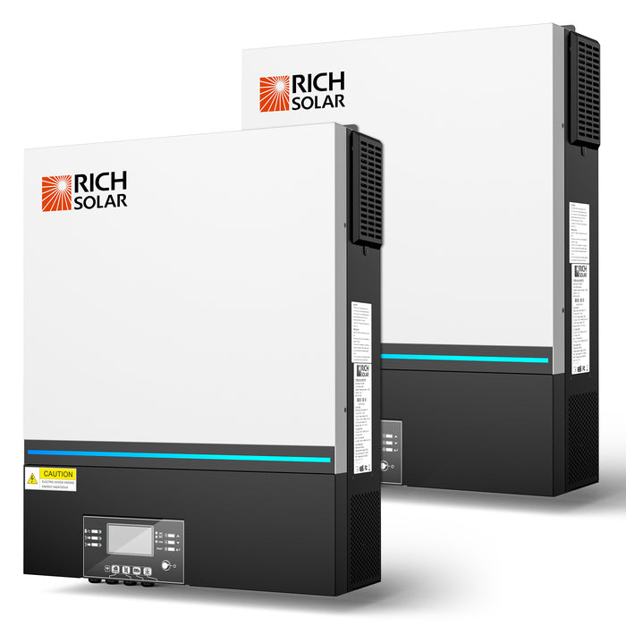 Rich Solar | NOVA 6548 | 6500 Watt (6.5kW) 48 Volt Off-Grid Hybrid Solar Inverter | Premium 6500W 48