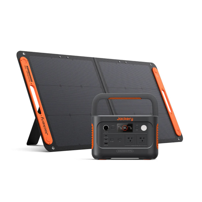 Jackery Solar Generator E600 Plus + 100W Solar Panel