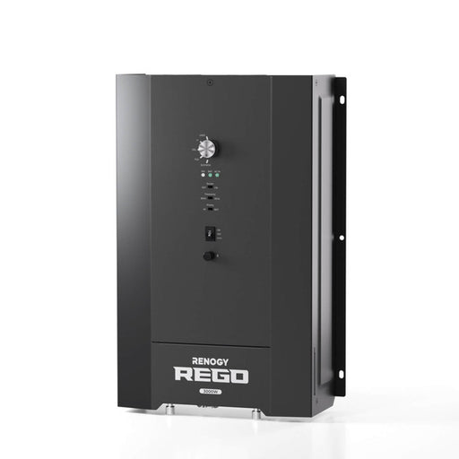 image of Renogy REGO 3000W 12V Pure Sine Wave HF Inverter Charger Split-phase Design
