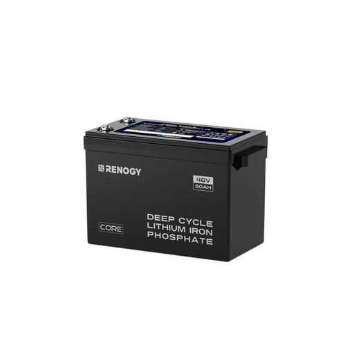 image of Renogy 48V 50Ah Smart Lithium Iron Phosphate Battery w/Self-heating