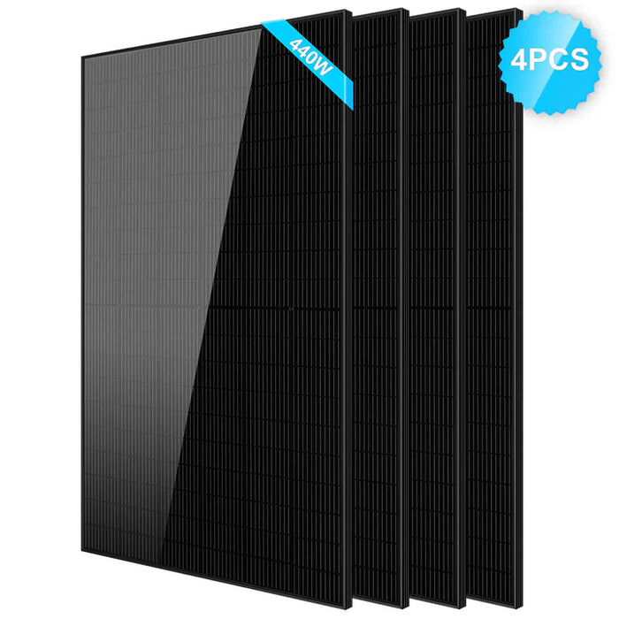 SunGold Power 440W Solar Panel Black PERC  SG-440WM
