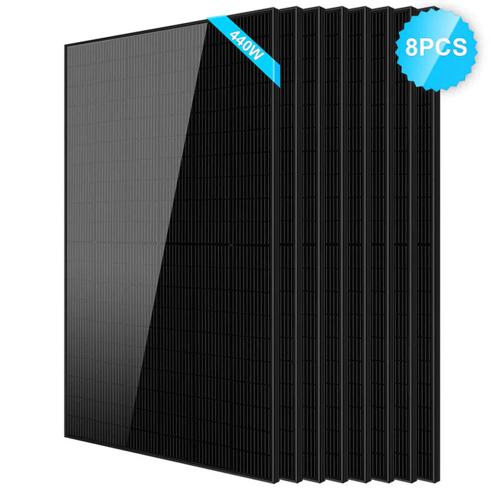 SunGold Power 440W Solar Panel Black PERC  SG-440WM