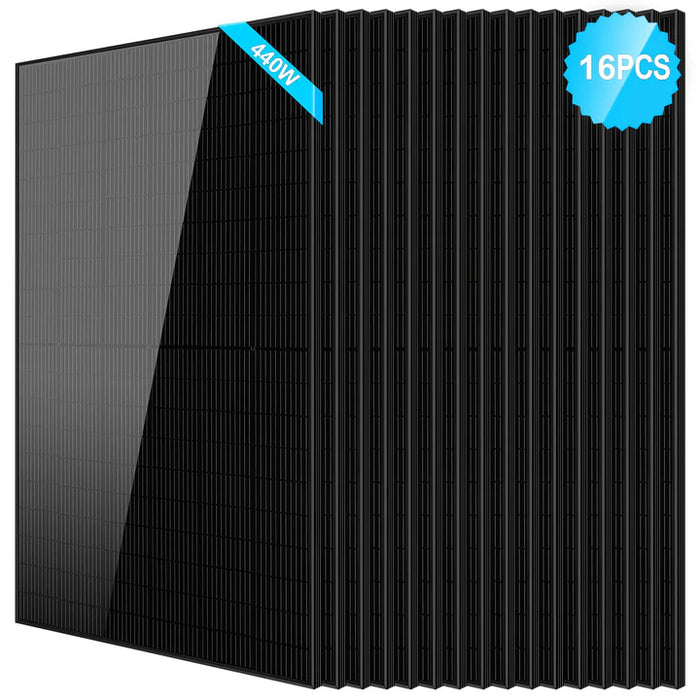 SunGold Power 440W Solar Panel Black PERC  SG-440WM