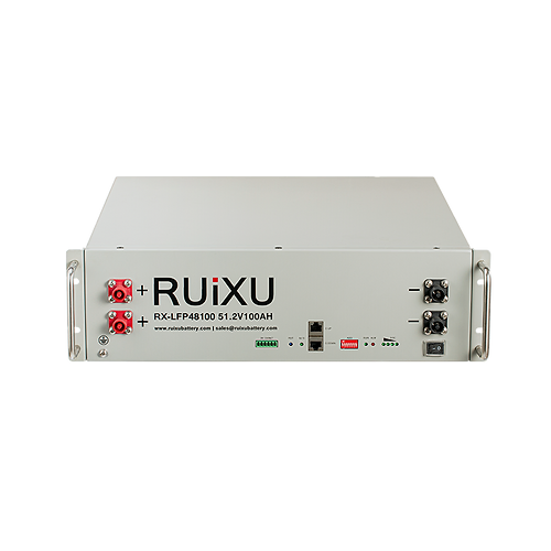 RUiXU RX-LFP48100 | 19" Rack Mounted 3U Module | UL1973 Certified | UL9540 pending