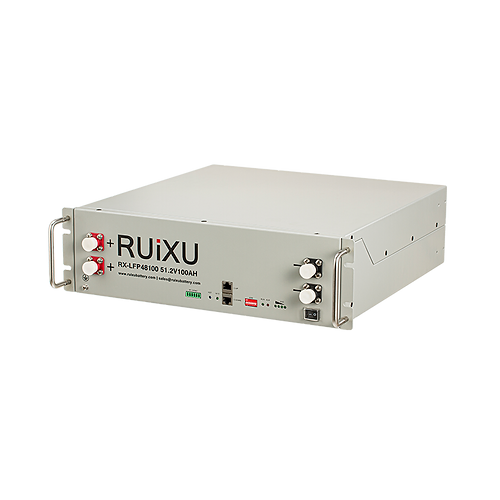 RUiXU RX-LFP48100 | 19" Rack Mounted 3U Module | UL1973 Certified | UL9540 pending