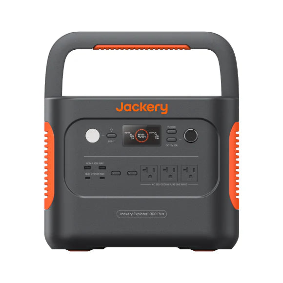 Jackery Solar Generator E1000 Plus + 1 x 1000 Plus Battery Pack + 2x Solar Panel 100W
