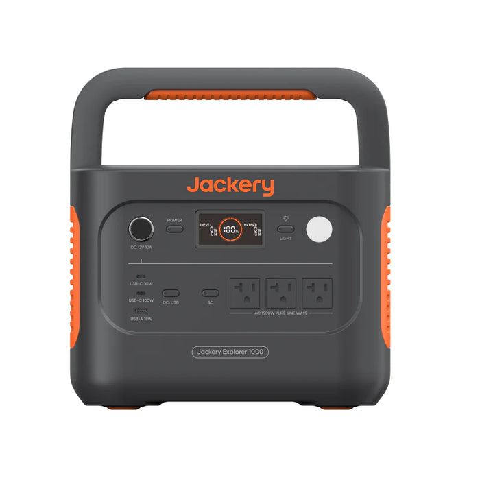 Jackery Solar Generator E1000V2 + 1 x Solarsaga 100w