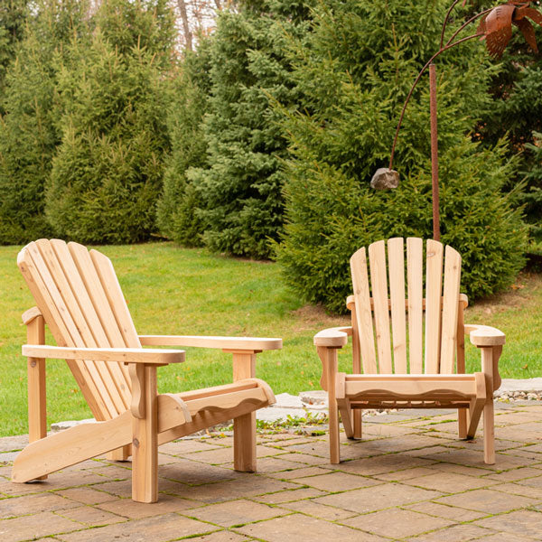 Leisurecraft Adirondack Chair, Red Cedar