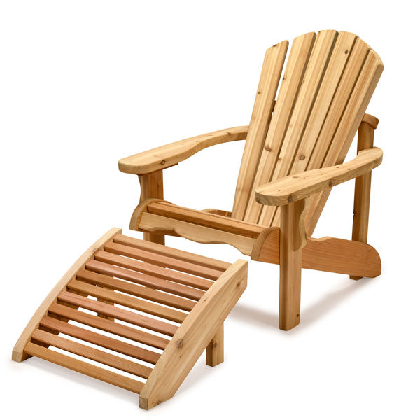 Leisurecraft Adirondack Chair, Red Cedar
