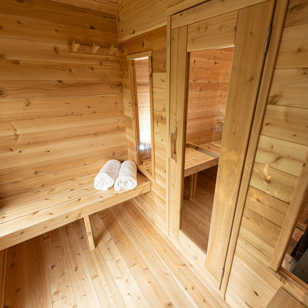 Dundalk Leisurecraft Georgian Cabin Sauna with Changeroom