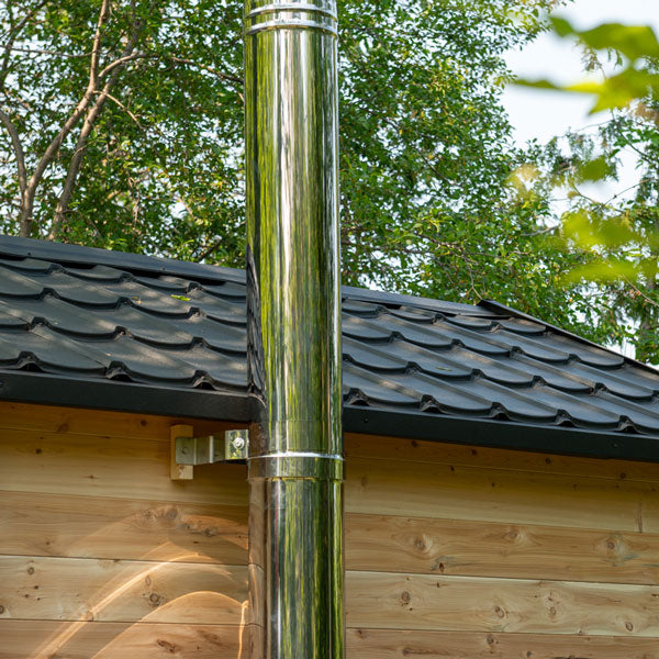 Dundalk Leisurecraft Georgian Cabin Sauna with Changeroom