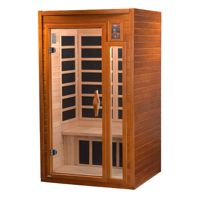 Golden Design's Dynamic Barcelona Elite 1-2-person Ultra Low EMF FAR Infrared Sauna