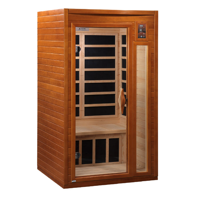 Golden Design's Dynamic Barcelona Elite 1-2-person Ultra Low EMF FAR Infrared Sauna
