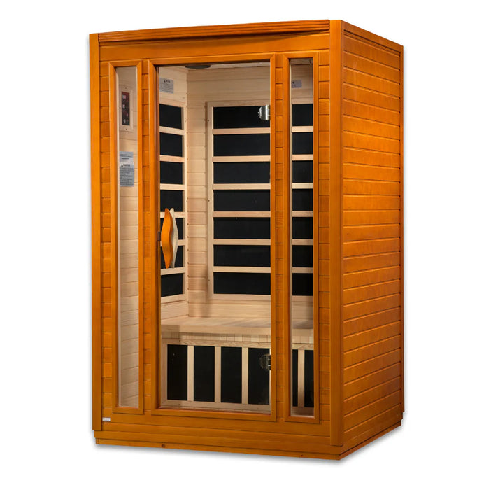 Golden Design's Dynamic San Marino Elite 2-person Ultra Low EMF  FAR Infrared Sauna