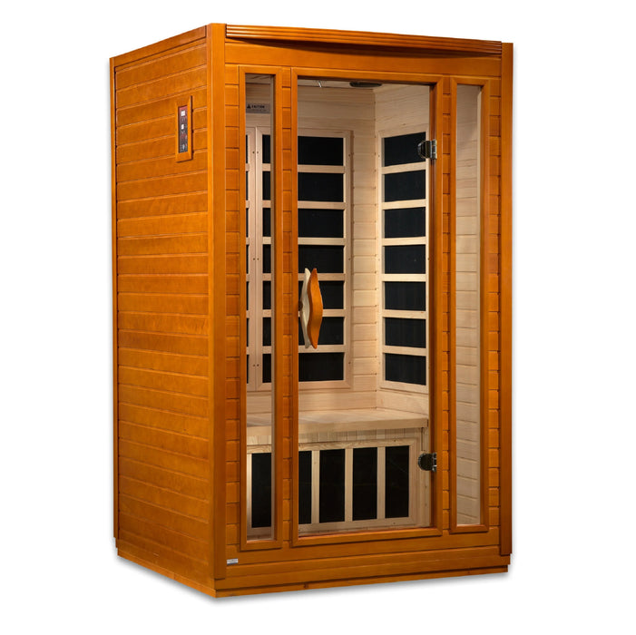 Golden Design's Dynamic San Marino 2-person Low EMF FAR Infrared Sauna