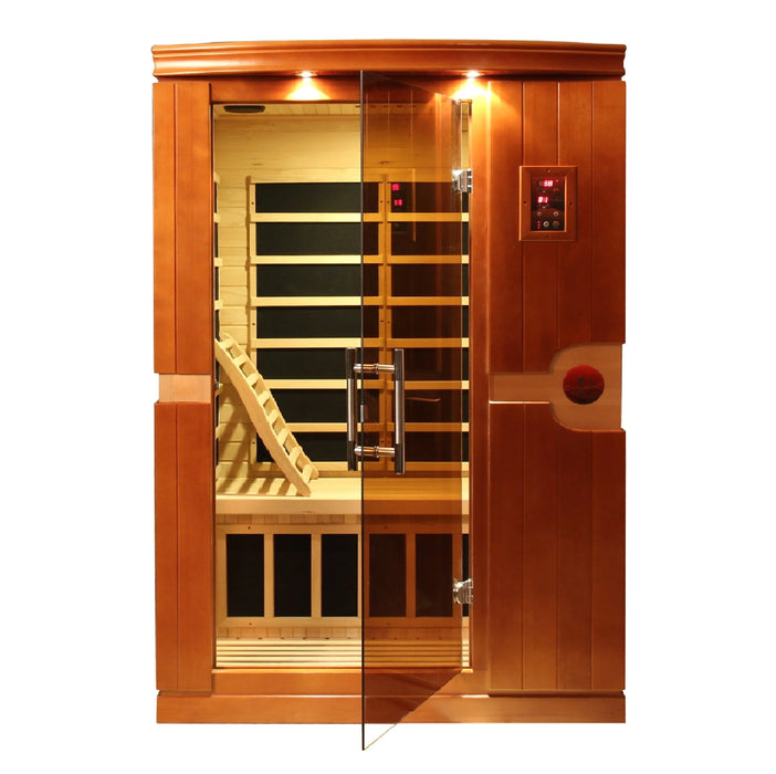 Golden Design's Dynamic Venice Elite 2-person Ultra Low EMF FAR Infrared Sauna