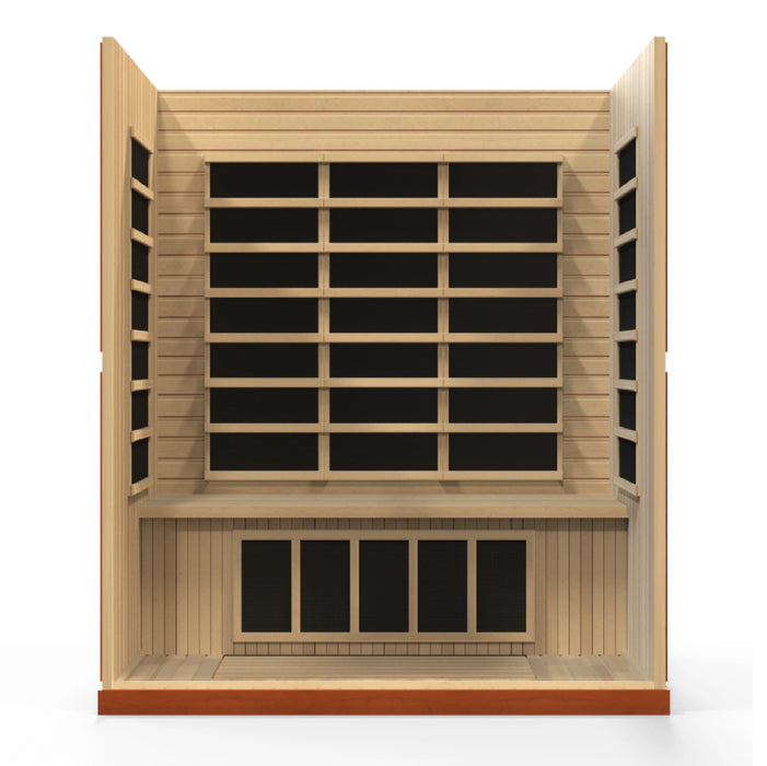 Dynamic Infrared 4-person Sauna Low EMF Far | Bergamo Edition