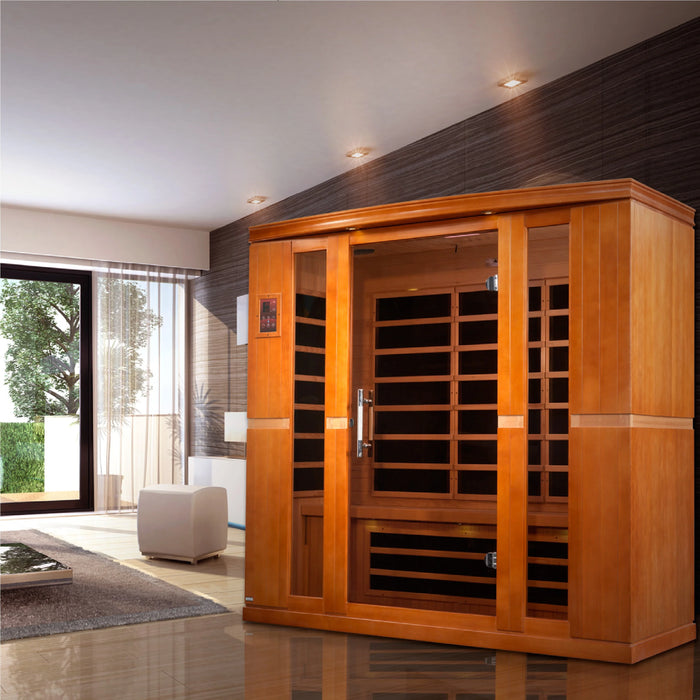 Dynamic Infrared 4-person Sauna Low EMF Far | Bergamo Edition