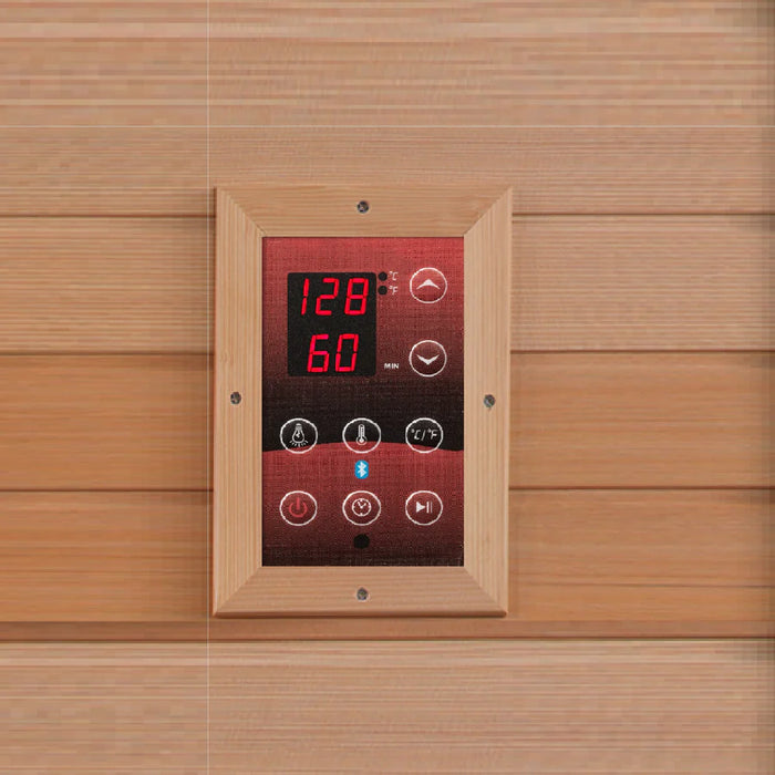 Golden Design's Dynamic Vila 3-person Ultra Low EMF FAR Infrared Sauna