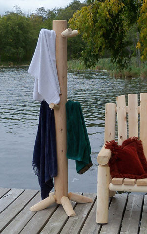 Leisurecraft Log Robe Tree