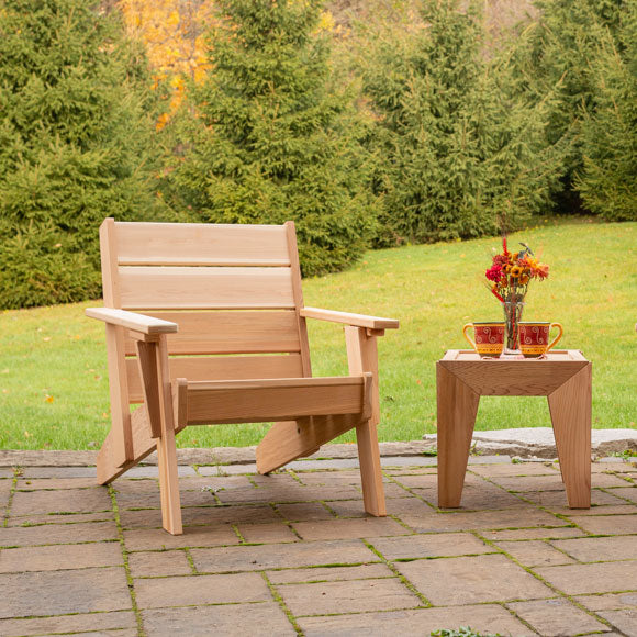 Leisurecraft Pacific Modern Outdoor Chair