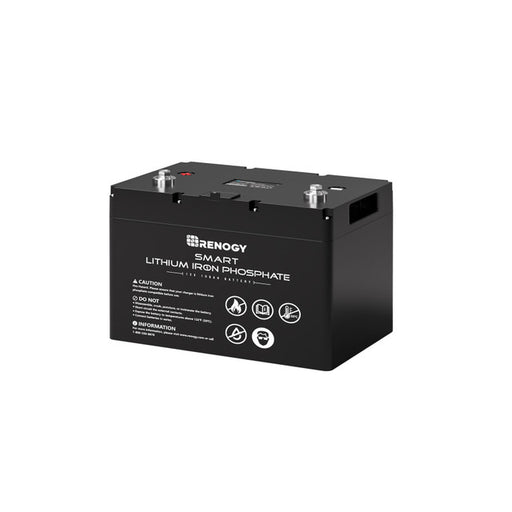 image of Renogy 12V 100Ah Smart Lithium Iron Phosphate Battery