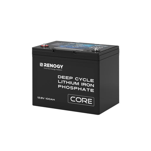 image of Renogy 12V 100Ah Core Series Deep Cycle Lithium Iron Phosphate Battery