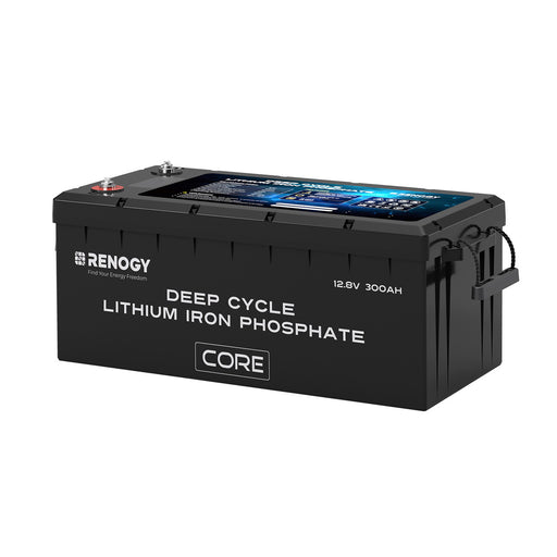image of Renogy 12V 300Ah Core Series Deep Cycle Lithium Battery w/Self-Heating