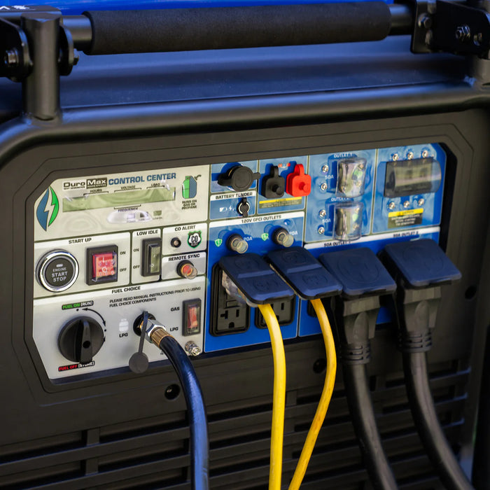 Duromax Inverter Generator XP16000iH | 16,000 Watt Dual Fuel Portable w/ CO Alert