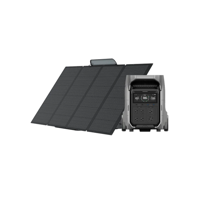 DELTA Pro 3 with 1* 400W Solar Panel