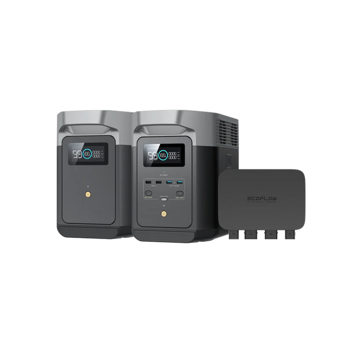 EcoFlow DELTA 2 + 2* 160W Portable Solar Panel