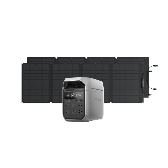 EcoFlow DELTA 3 Plus + 2*110W Solar Panel