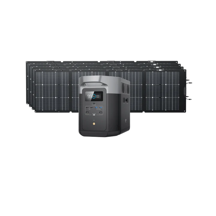 EcoFlow DELTA Max 2000 + 4*160W Solar Panel