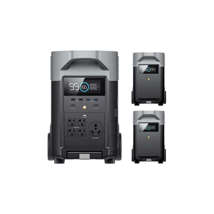 EcoFlow DELTA Pro + 2*Extra Battery